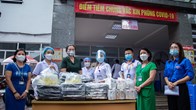 "Bếp Thạch Sanh" tặng gần 350 suất ăn 0 đồng tới lực lượng tuyến đầu chống dịch