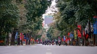 Phố phường Hà Nội thanh bình trong ngày mùng 1 Tết Nhâm Dần