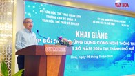 Bồi dưỡng kiến thức chuyển đổi số và trí tuệ nhân tạo cho cán bộ ngành VHTTDL