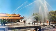Huế diễn tập chữa cháy, cứu nạn tại nhiều di tích trọng điểm