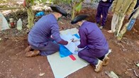 Tìm thấy một hài cốt liệt sĩ trong rẫy cà phê của người dân ở Sê Kông - Lào