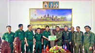 Bộ đội Biên phòng Quảng Ngãi chúc Tết Chol Chnam Thmay tại Rattanakiri