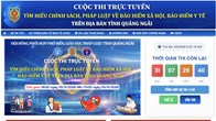 Quảng Ngãi đẩy mạnh truyền thông BHXH và BHYT trực tuyến