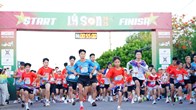 Gần 1.800 vận động viên chinh phục Lý Sơn Half Marathon 2026