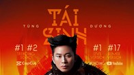“Tái sinh” của Tùng Dương lọt top 1 Trending Music của YouTube