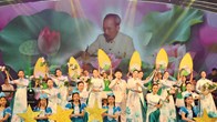 Tổng duyệt chương trình nghệ thuật chính luận đặc biệt “Sáng mãi tên Người”