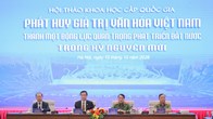 Văn hóa không đi sau phát triển mà phải trở thành trụ cột phát triển