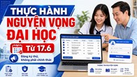 Từ 17.6, thí sinh thực hành đăng ký nguyện vọng đại học 2026