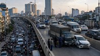 Giao thông Hà Nội sáng 17.8: Vành đai 3 ùn chậm, tai nạn gần Gamuda