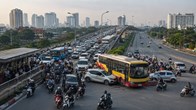 Giao thông Hà Nội sáng 18.8: Cầu Thăng Long ùn tắc, Hai Bà Trưng có va chạm