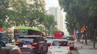 Giao thông Hà Nội sáng 14.10: Ô tô gặp sự cố tại nút Nguyễn Trãi