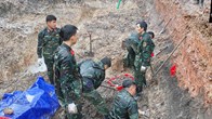 Phát hiện thêm 13 bộ hài cốt liệt sĩ tại Công viên Lê Thị Riêng