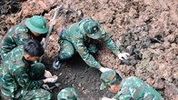 Thêm 12 bộ hài cốt liệt sĩ được phát hiện, quy tập tại Công viên Lê Thị Riêng