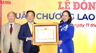 Phó Chủ tịch nước Võ Thị Ánh Xuân trao Huân chương Lao động hạng Nhất cho HANOISME