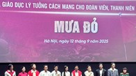 Ngập tràn cảm xúc khi giao lưu với đoàn phim “Mưa đỏ“
