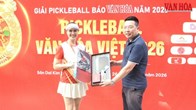 Dấu ấn cảm xúc đọng lại sau Giải Pickleball Báo Văn Hóa năm 2026