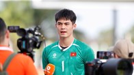 Thủ môn U22 Việt Nam quyết tâm không để thủng lưới trước U22 Philippines