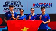 Bơi Việt Nam giành 5 huy chương tại Giải mặt nước mở châu Á 2026