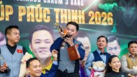 Nhà vô địch thế giới Bao Phương Vinh lập hat-trick danh hiệu tại Siêu Cúp Phúc Thịnh 2026