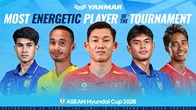 Tiền vệ tuyển Việt Nam tranh danh hiệu đặc biệt tại ASEAN Cup 2026