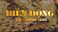 (Infographic) Biến động thị trường vàng trong tuần