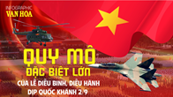 (Infographic) Quy mô đặc biệt lớn của Lễ diễu binh, diễu hành dịp Quốc khánh 2.9