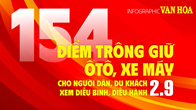 (Infographic) 154 điểm trông giữ ôtô, xe máy cho người dân, du khách xem diễu binh, diễu hành 2.9