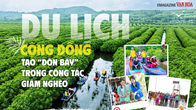 (Emagazine) Du lịch cộng đồng tạo “đòn bẩy” trong công tác giảm nghèo