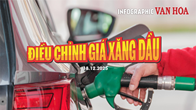 (Infographic) Giá xăng dầu đồng loạt giảm mạnh từ chiều 18.12