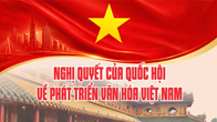 (Infographic) Nghị quyết của Quốc hội về phát triển văn hoá Việt Nam: Mở đường cho kỷ nguyên công nghiệp văn hóa số