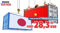 Việt Nam - Nhật Bản: Kim ngạch thương mại vượt 28,3 tỉ USD sau nửa đầu năm 2026