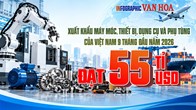 Xuất khẩu máy móc tăng gần 28%, tháng 9 đạt 7,68 tỉ USD