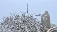 Thời tiết đỉnh Mẫu Sơn rét ẩm, khả năng xuất hiện băng giá Fansipan trong những ngày tới