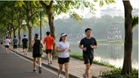 Dân văn phòng tìm lại sức khỏe nhờ chạy bộ