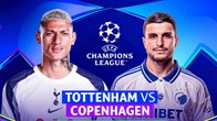 Nhận định trận đấu Tottenham vs FC Copenhagen, 3h00 ngày 5.11: Cứu danh dự sau chuỗi vấp ngã