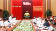Đoàn kiểm tra, giám sát của Bộ Chính trị làm việc tại tỉnh Phú Thọ