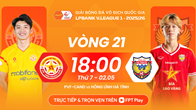 Link xem trực tiếp PVF-CAND vs Hà Tĩnh, 18h00 ngày 2.5 - vòng 21 V.League