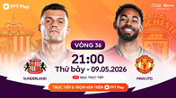 Link xem trực tiếp Sunderland vs Man United, 21h00 ngày 9.5 - vòng 36 Ngoại hạng Anh