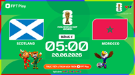 Link xem trực tiếp Scotland vs Morocco, 5h00 ngày 20.6 - bảng C World Cup 2026