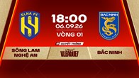 Link xem trực tiếp Nam Định vs HAGL, 18h00 ngày 6.9 - vòng 1 V.League