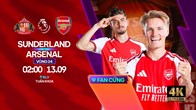 Link xem trực tiếp Sunderland vs Arsenal, 2h00 ngày 13.9 - Ngoại hạng Anh