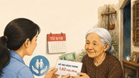 Từ 5.10, người cao tuổi thuộc diện đặc biệt khó khăn nhận 1,62 triệu đồng/tháng