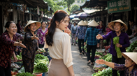 Ra ngõ gặp... họ hàng: Áp lực của nàng dâu mới mỗi lần đi chợ quê