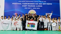 Hơn 2.000 võ sĩ tham dự Festival Taekwondo Hà Nội mở rộng - Cúp Thăng Long 2026