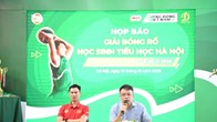 96 đội tranh tài tại Giải bóng rổ học sinh tiểu học Hà Nội 