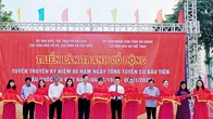 Khai mạc Triển lãm tranh cổ động tuyên truyền kỷ niệm 80 năm Ngày Tổng tuyển cử đầu tiên bầu Quốc hội Việt Nam