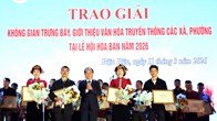Tôn vinh nỗ lực bảo tồn, quảng bá văn hóa đặc sắc các dân tộc Điện Biên