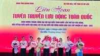 Lạng Sơn đạt nhiều thành tích tại Liên hoan Tuyên truyền lưu động toàn quốc 2026