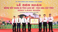 Công bố đình Làng Nhớn là di tích lịch sử - văn hóa của tỉnh Lào Cai