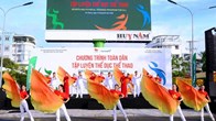 Hơn 1.500 vận động viên lan tỏa tinh thần rèn luyện thể dục thể thao 